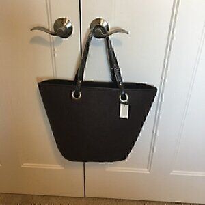 Brown Yankee Candle fall tote